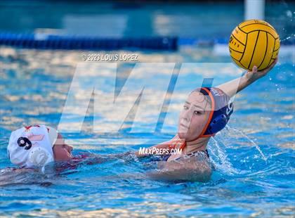 Thumbnail 2 in Rosary Academy vs. Polytechnic (CIF SS DIV 5 Championship) photogallery.