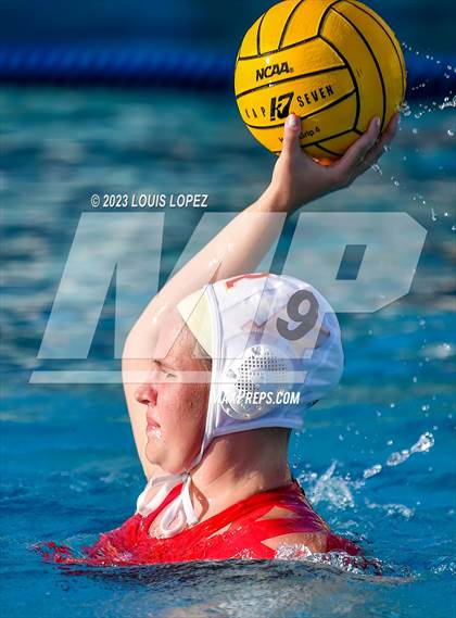 Thumbnail 3 in Rosary Academy vs. Polytechnic (CIF SS DIV 5 Championship) photogallery.