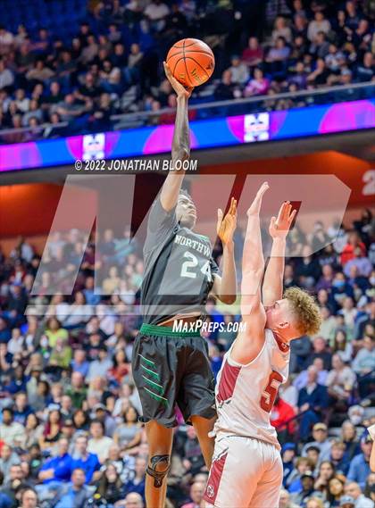 Thumbnail 3 in Bristol Central vs. Northwest Catholic (CIAC Class II Final) photogallery.