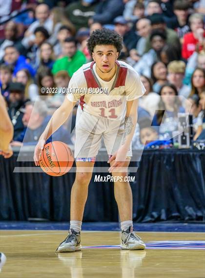 Thumbnail 1 in Bristol Central vs. Northwest Catholic (CIAC Class II Final) photogallery.