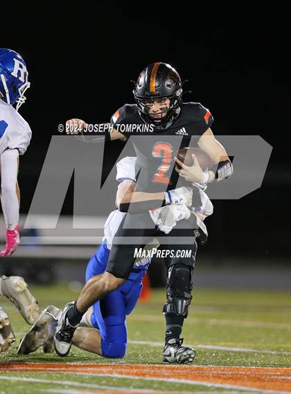 Thumbnail 3 in Rondout Valley @ Marlboro Central (NYSPHSAA Section 9 Class B Quarterfinals) photogallery.