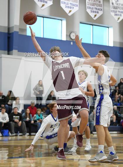 Thumbnail 1 in Blanco vs Lutheran (Ro-Hawk BB Tournament) photogallery.