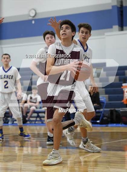Thumbnail 3 in Blanco vs Lutheran (Ro-Hawk BB Tournament) photogallery.