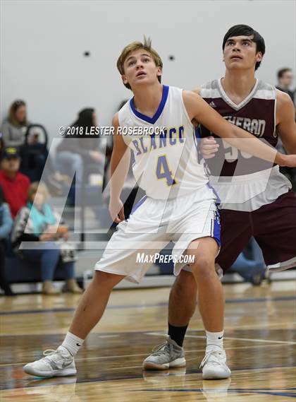 Thumbnail 3 in Blanco vs Lutheran (Ro-Hawk BB Tournament) photogallery.