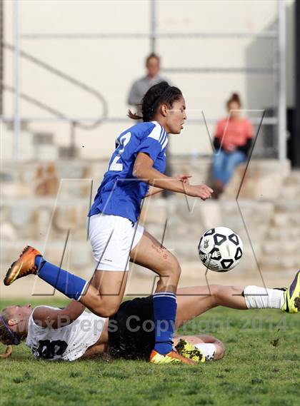 Thumbnail 2 in Verdugo Hills vs. Robert F. Kennedy Community (CIF L.A. City Section D2 Semifinal) photogallery.