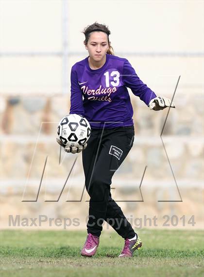 Thumbnail 1 in Verdugo Hills vs. Robert F. Kennedy Community (CIF L.A. City Section D2 Semifinal) photogallery.