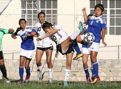 Thumbnail 2 in Verdugo Hills vs. Robert F. Kennedy Community (CIF L.A. City Section D2 Semifinal) photogallery.