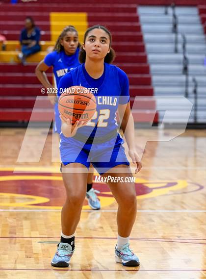Thumbnail 2 in Langley @ Connelly School of the Holy Child (Cougar Holiday Classic) photogallery.