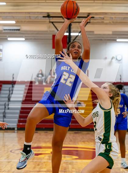 Thumbnail 2 in Langley @ Connelly School of the Holy Child (Cougar Holiday Classic) photogallery.