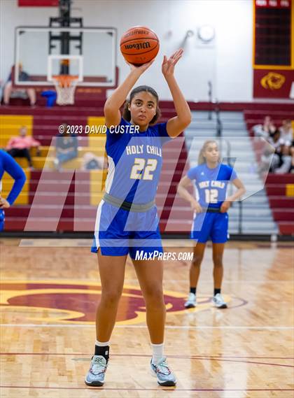 Thumbnail 3 in Langley @ Connelly School of the Holy Child (Cougar Holiday Classic) photogallery.