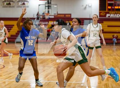 Thumbnail 3 in Langley @ Connelly School of the Holy Child (Cougar Holiday Classic) photogallery.