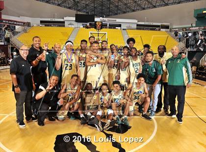 Thumbnail 3 in Long Beach Poly vs. JW North (CIF SoCal Regional D1AA Final) photogallery.