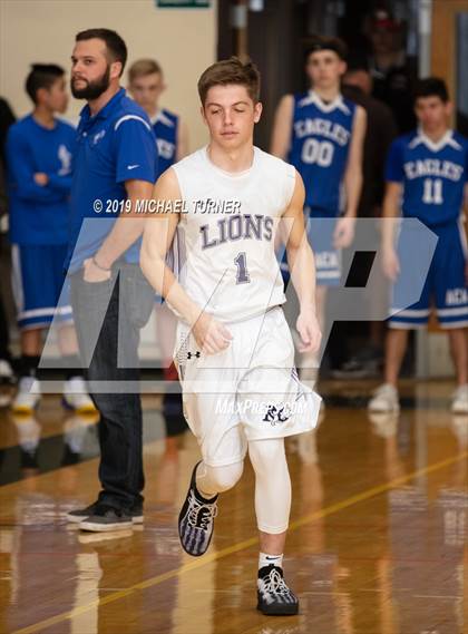 Thumbnail 1 in Redding Christian vs. American Christian Academy (NSCIF D6 Final) photogallery.