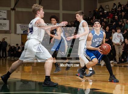 Thumbnail 1 in Redding Christian vs. American Christian Academy (NSCIF D6 Final) photogallery.