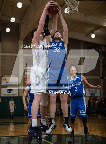 Thumbnail 2 in Redding Christian vs. American Christian Academy (NSCIF D6 Final) photogallery.
