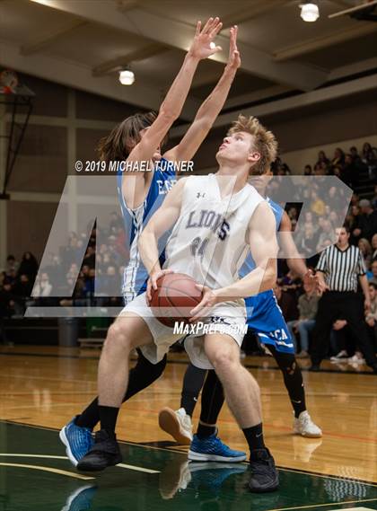 Thumbnail 1 in Redding Christian vs. American Christian Academy (NSCIF D6 Final) photogallery.