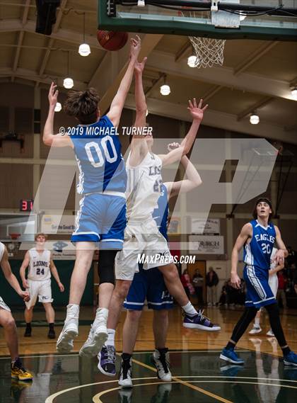 Thumbnail 1 in Redding Christian vs. American Christian Academy (NSCIF D6 Final) photogallery.