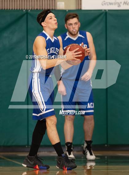 Thumbnail 1 in Redding Christian vs. American Christian Academy (NSCIF D6 Final) photogallery.