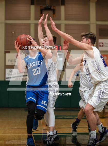 Thumbnail 3 in Redding Christian vs. American Christian Academy (NSCIF D6 Final) photogallery.