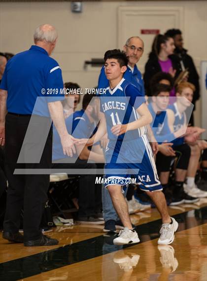 Thumbnail 2 in Redding Christian vs. American Christian Academy (NSCIF D6 Final) photogallery.