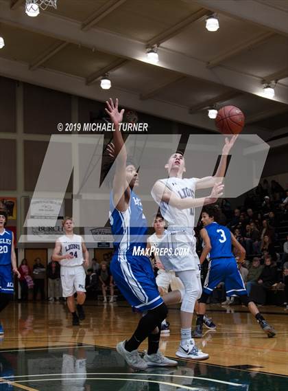 Thumbnail 2 in Redding Christian vs. American Christian Academy (NSCIF D6 Final) photogallery.