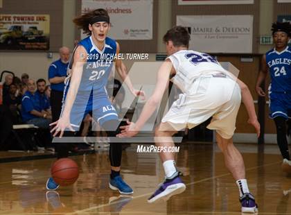 Thumbnail 1 in Redding Christian vs. American Christian Academy (NSCIF D6 Final) photogallery.