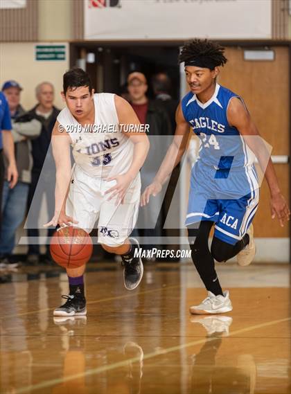 Thumbnail 1 in Redding Christian vs. American Christian Academy (NSCIF D6 Final) photogallery.