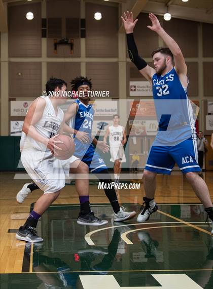 Thumbnail 1 in Redding Christian vs. American Christian Academy (NSCIF D6 Final) photogallery.