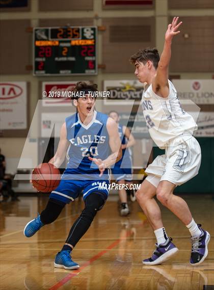 Thumbnail 1 in Redding Christian vs. American Christian Academy (NSCIF D6 Final) photogallery.