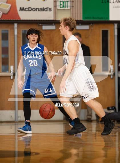 Thumbnail 1 in Redding Christian vs. American Christian Academy (NSCIF D6 Final) photogallery.