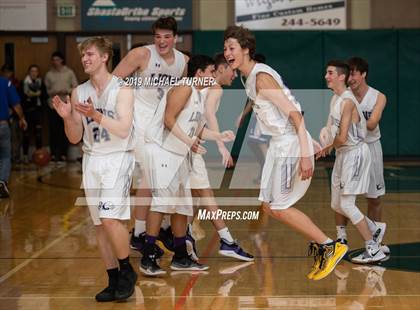 Thumbnail 1 in Redding Christian vs. American Christian Academy (NSCIF D6 Final) photogallery.