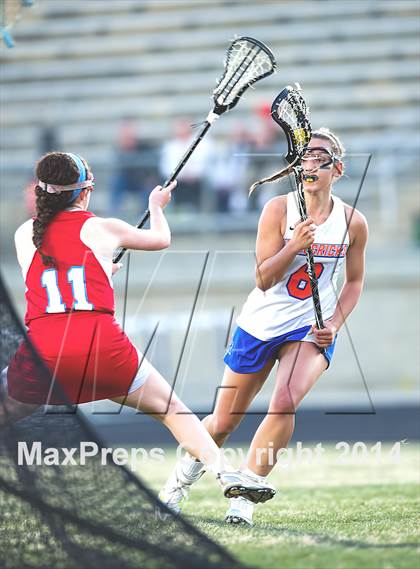 Thumbnail 1 in Marvin Ridge vs Charlotte Catholic photogallery.