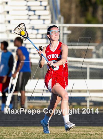 Thumbnail 3 in Marvin Ridge vs Charlotte Catholic photogallery.