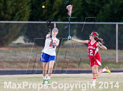 Thumbnail 2 in Marvin Ridge vs Charlotte Catholic photogallery.
