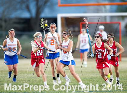 Thumbnail 3 in Marvin Ridge vs Charlotte Catholic photogallery.