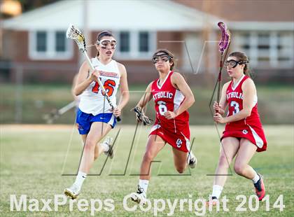 Thumbnail 3 in Marvin Ridge vs Charlotte Catholic photogallery.