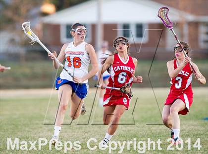 Thumbnail 1 in Marvin Ridge vs Charlotte Catholic photogallery.