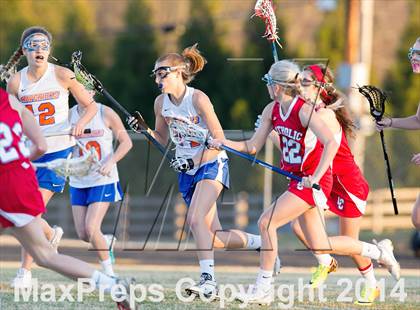 Thumbnail 2 in Marvin Ridge vs Charlotte Catholic photogallery.