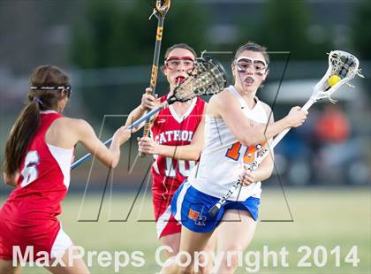 Thumbnail 1 in Marvin Ridge vs Charlotte Catholic photogallery.