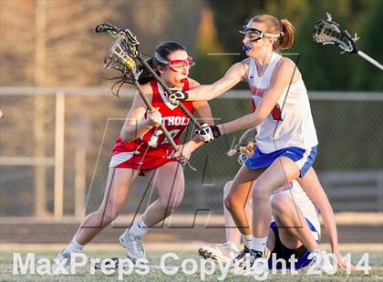 Thumbnail 3 in Marvin Ridge vs Charlotte Catholic photogallery.