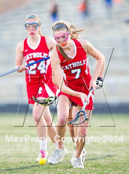 Thumbnail 2 in Marvin Ridge vs Charlotte Catholic photogallery.