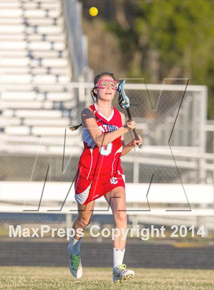 Thumbnail 3 in Marvin Ridge vs Charlotte Catholic photogallery.