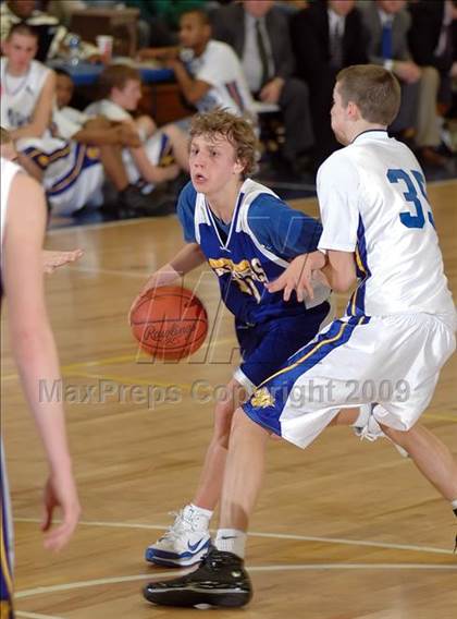 Thumbnail 1 in Muhlenberg North vs Whitesville Trinity (3rd Region Tournament) photogallery.