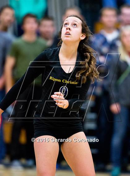 Thumbnail 2 in Golden Sierra @ Ripon Christian (CIF-SJS D5 Playoff) photogallery.