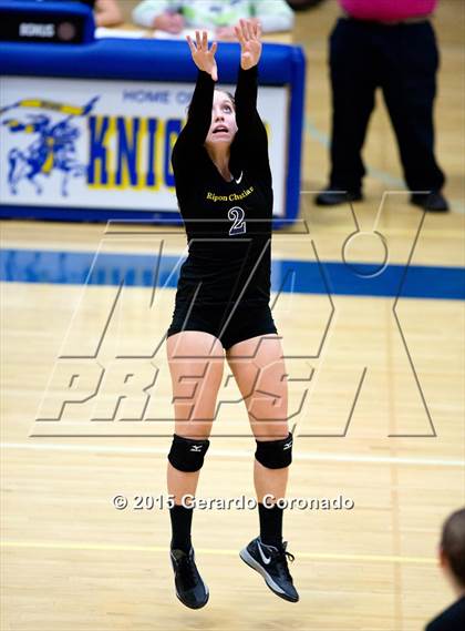 Thumbnail 2 in Golden Sierra @ Ripon Christian (CIF-SJS D5 Playoff) photogallery.