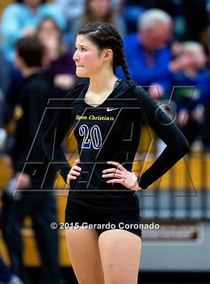 Thumbnail 1 in Golden Sierra @ Ripon Christian (CIF-SJS D5 Playoff) photogallery.