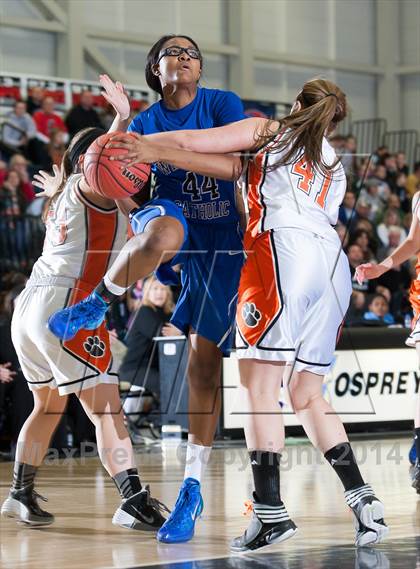 Thumbnail 1 in Wildwood Catholic vs Middle Township (Cape-Atlantic League Tournament Final) photogallery.