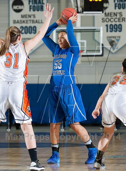 Thumbnail 1 in Wildwood Catholic vs Middle Township (Cape-Atlantic League Tournament Final) photogallery.