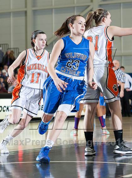 Thumbnail 2 in Wildwood Catholic vs Middle Township (Cape-Atlantic League Tournament Final) photogallery.
