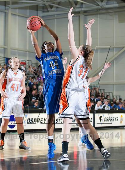 Thumbnail 1 in Wildwood Catholic vs Middle Township (Cape-Atlantic League Tournament Final) photogallery.